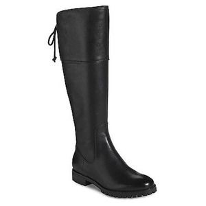 Cole Haan Air Kensington Waterproof Leather Knee-High Tall Boot Black 5.5 Nib